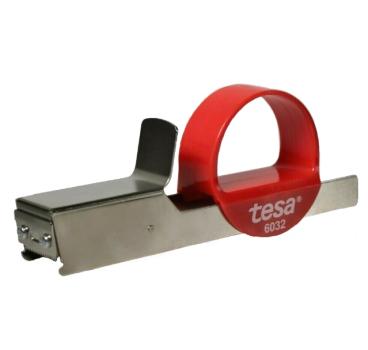 Handabroller Tesa 6032 für Filament Klebeband Abroller professionell für 3" Kerne bis 25mm Breite